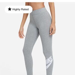 Nike Heather Gray Leggings